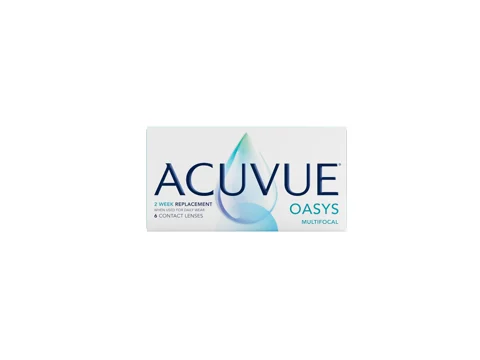 Acuvue Oasys Multifocal contact lens box