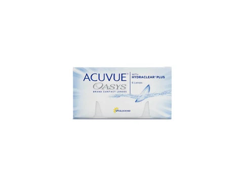 Acuvue Oasys contact lens box
